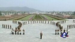 纪念金日成诞辰,平壤首次允许普通游客参加马拉松赛 纪念金日成诞辰,平壤首次允许普通游客参加马拉松赛