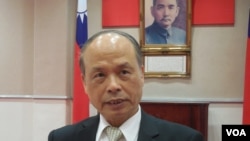 财政部长张盛和(美国之音 赵婉成拍摄)