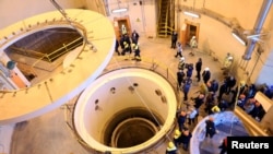 位于伊朗Arak的重水核反应堆。