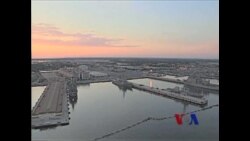 气候变暖海平面升高 美军港诺福克城未雨绸缪 气候变暖海平面升高 美军港诺福克城未雨绸缪