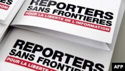 无国界记者组织发布的报告(资料照片)