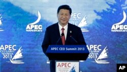 习近平在APEC工商领导人峰会上讲话