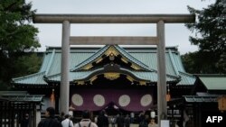 资料照:日本东京靖国神社。