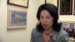 纽约华埠民主党选民青睐希拉里 纽约华埠民主党选民青睐希拉里