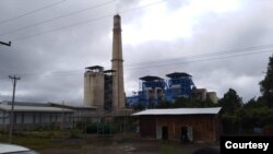 တီကျစ် ကျောက်မီးသွေးသုံး ရေနွေးငွေ့ ဓာတ်အားပေး စက်ရုံ။ (ဓာတ်ပုံ - ဦးအောင်ကျော်မိုး)