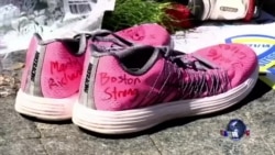 爆炸案发生一年后,波士顿再次举办马拉松赛 爆炸案发生一年后,波士顿再次举办马拉松赛