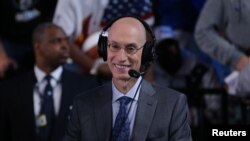 NBA联盟主席亚当·萧华对媒体讲话(2019年6月20日)