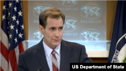 美国国务院发言人柯比(图片来源:美国国务院)