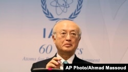 国际原子能机构总干事天野之弥在维也纳的记者会上讲话(2017年3月6日)