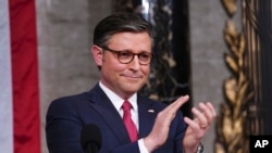 Спікер Палати представників Конгресу США Майк Джонсон. Shawn Thew/Pool via AP