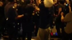 香港警民对峙 警察特首办外强力清场