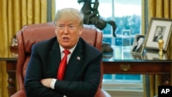 美国总统特朗普在白宫 (2018年10月10日)