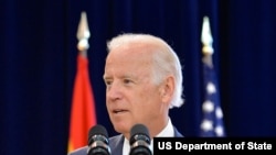 美国副总统拜登(资料照片)