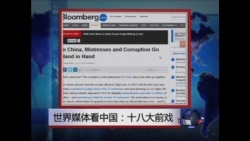 世界媒体看中国:十八大前戏 世界媒体看中国:十八大前戏