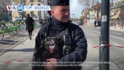 VOA60 World - France: Discovery of WWII bomb disrupts Paris trains