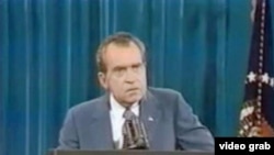 尼克松总统 (资料照片)