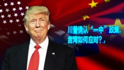 时事大家谈: 川普确认“一中”政策,台湾如何应对? 时事大家谈: 川普确认“一中”政策,台湾如何应对?