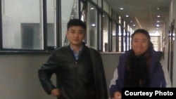 曹顺利(女)2010年在北京就被劳教提出诉讼(照片来源博讯)