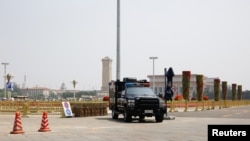 北京天安门广场,2019年6月4日(路透社)