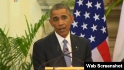 美国总统奥巴马(网络截屏)
