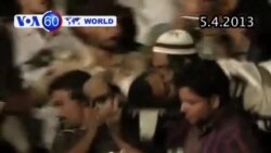 Lãnh tụ Triều Tiên thanh sát cuộc diễn tập quân sự (VOA60) Lãnh tụ Triều Tiên thanh sát cuộc diễn tập quân sự (VOA60)