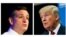 Senator Ted Cruz (kiri) dan Presiden Terpilih AS, Donald Trump (Foto: dok).