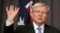 Ông Kevin Rudd trở lại làm Thủ tướng Australia 3 năm sau khi bị bà Julia Gillard đẩy ra khỏi chức vụ.