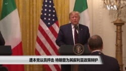 遭本党议员抨击 特朗普为其叙利亚政策辩护 遭本党议员抨击 特朗普为其叙利亚政策辩护