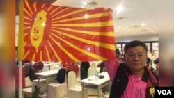 资料照:台商林德旺组建“台湾人民共产党”(图片来自苹果日报)