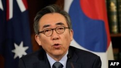 资料照:韩国外交部长赵兑烈(Cho Tae Yul)