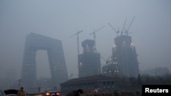 北京雾霾 (资料照片)