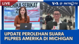 Laporan VOA untuk Metro TV: Update Perolehan Suara Pilpres Amerika di Michigan