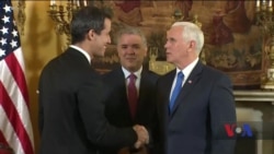 Мадуро звинувачує США у штучному підбурюванні кризи, аби спровокувати війну в Південній Америці. Відео