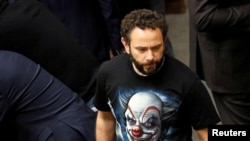 Український депутат Олександр Дубінський під час засідання парламенту в Києві, 13 листопада 2019 р. (Фото: REUTERS/Гліб Гараніч)