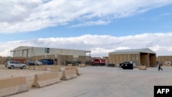 资料照片:位于伊拉克西部安巴尔省的阿萨德(Al Asad)空军基地。(2020年1月13日)