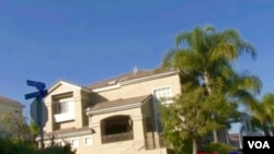 “赴美生子”催生月子中心。现在,“赴美生子”现象将面临美国政府“开刀”。图为美国加州洛杉矶县的一个月子中心外观资料照(美国之音国符拍摄)