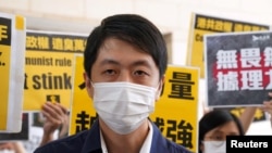 资料照:香港泛民主派议员许智峰