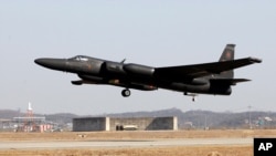 资料照:美国空军的U-2间谍飞机