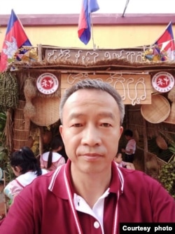 Fan Shigui at an international school in Cambodia where he used to teach.
