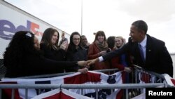 Tổng thống Obama tại Las Vegas, ngày 29/1/2013.