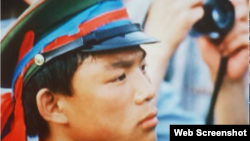 亲历八九六四民主运动在天安门广场担任学生纠察队总指挥的张健 (推特照片)