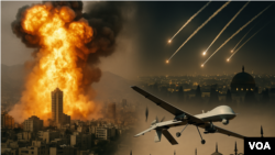 以色列军队星期二(6月17日)对伊朗发动打击,称目标为导弹发射装置和无人机存储设施。