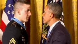 美国万花筒: 白宫颁布2014荣誉奖章 表彰阿富汗退役军人 美国万花筒: 白宫颁布2014荣誉奖章 表彰阿富汗退役军人