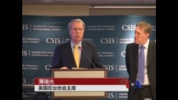 薄瑞光:美军售让台湾有信心与中国对话 薄瑞光:美军售让台湾有信心与中国对话