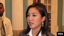 美国前花样滑冰名将关颖珊 (资料照片)