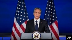 美国国务卿布林肯5月26日在乔治·华盛顿大学发表美国对华政策演说