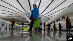 中国北京的一个国际机场。(美联社2019年12月11日)
