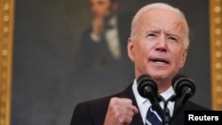 Presiden AS Joe Biden mengumumkan langkah-langkah baru untuk memerangi COVID-19, Kamis (9/9).
