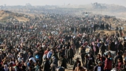 ထောင်နဲ့ချီတဲ့ ဂါဇာမြို့ခံ ပါလက်စတိုင်းတွေ နေရပ်ပြန်  ထောင်နဲ့ချီတဲ့ ဂါဇာမြို့ခံ ပါလက်စတိုင်းတွေ နေရပ်ပြန်