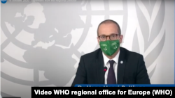 Bác sĩ Hans Henri P. Kluge, Giám đốc vùng phụ trách Châu Âu của Tổ chức Y tế Thế giới (WHO).